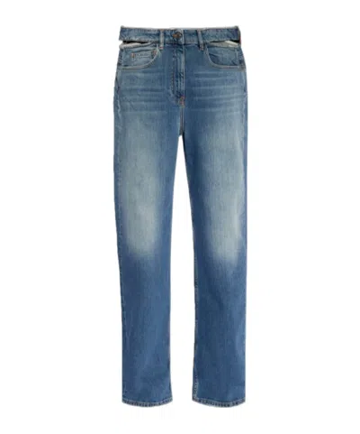 Iro Lamberta Tapered-leg Jeans In Blue