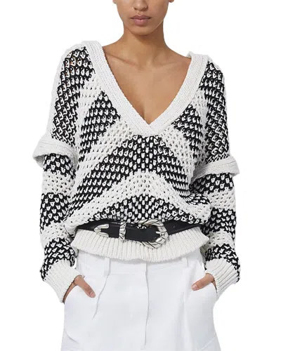 Iro Lamina Sweater In White