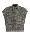 Iro Bianka Casual Jacket In Grey Polyester In Black