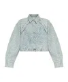 Iro Eslem Denim Jacket In Gray