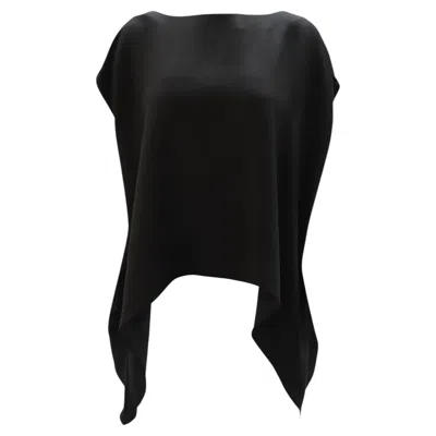 Pre-owned Iro Lara Top In Black Polyester