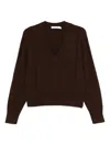 Iro Lavina Jumper In Burgundy