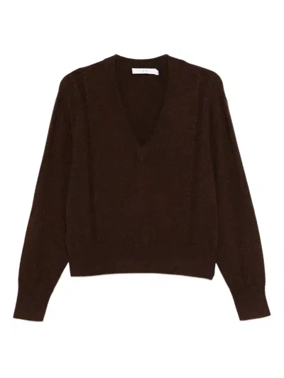 Iro Lavina Jumper In Burgundy