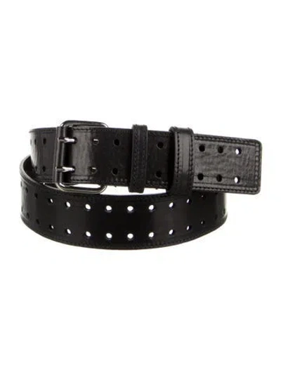 Pre-owned Iro Leather Belt In Black