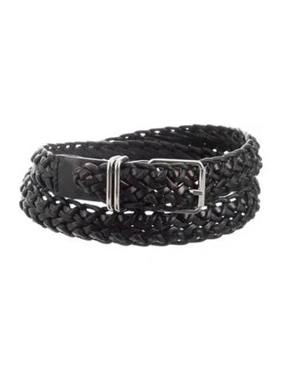 Pre-owned Iro Leather Belt In Black