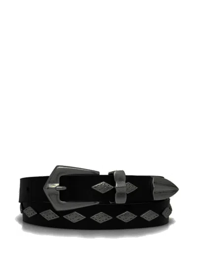 Iro Leather Belt In Black