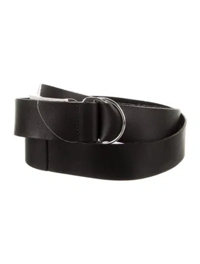 Pre-owned Iro Leather Belt Kit In Black