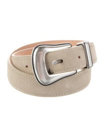 Pre-owned Iro Leather Belt In Neutral