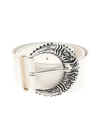 Pre-owned Iro Leather Belt In Silver
