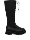 Iro Leather Boots In 黑色