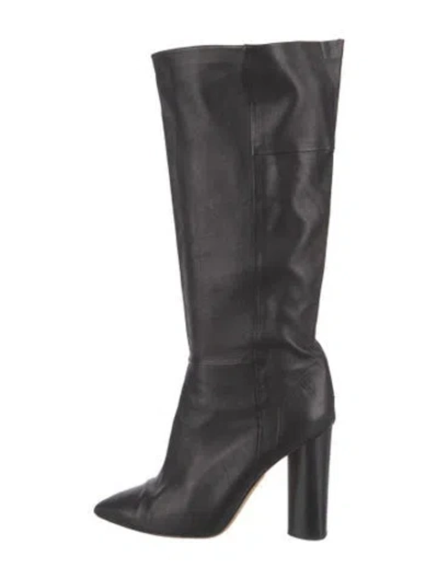 Pre-owned Iro Leather Boots In Black