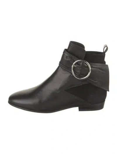 Pre-owned Iro Leather Boots In Black