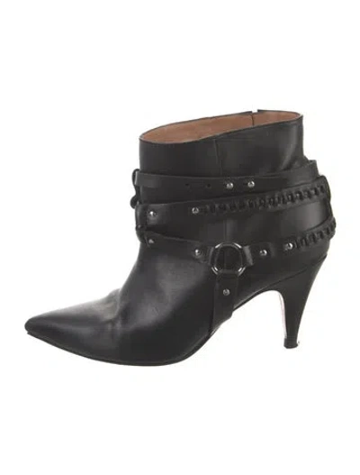 Pre-owned Iro Leather Boots In Black
