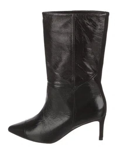 Pre-owned Iro Leather Boots In Black
