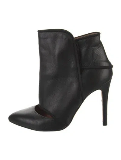 Pre-owned Iro Leather Boots In Black