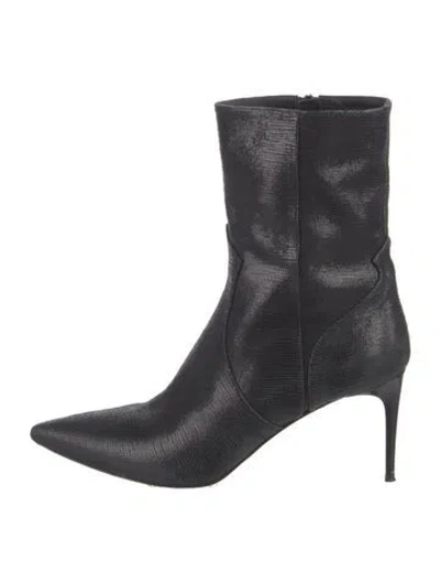 Pre-owned Iro Leather Boots In Black
