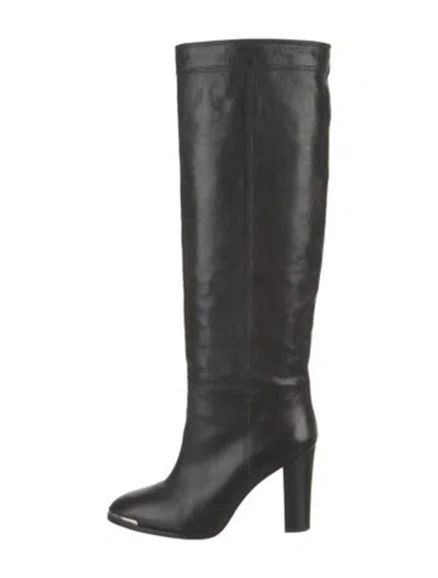 Pre-owned Iro Leather Boots In Black