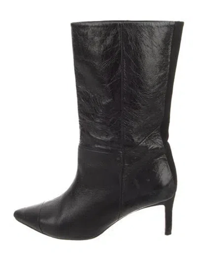 Pre-owned Iro Leather Boots In Black