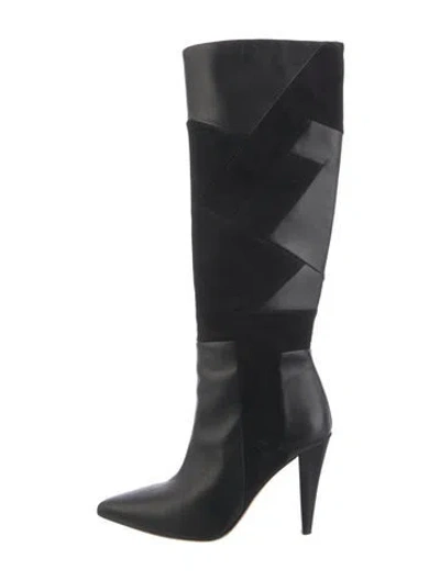 Pre-owned Iro Leather Boots In Black