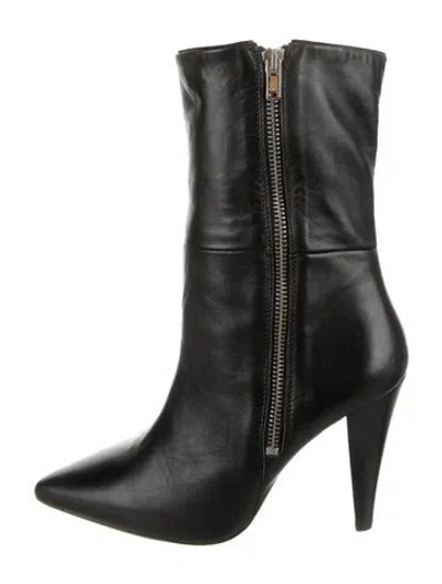Pre-owned Iro Leather Boots In Black