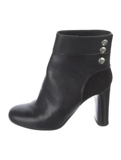 Pre-owned Iro Leather Boots In Black