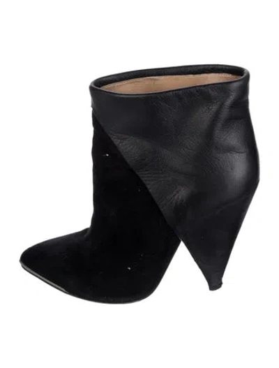 Pre-owned Iro Leather Boots In Black
