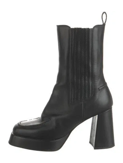 Pre-owned Iro Leather Boots In Black
