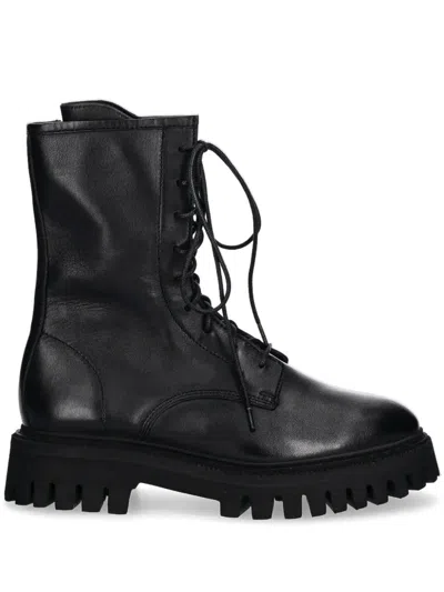 Iro Leather Boots In Black