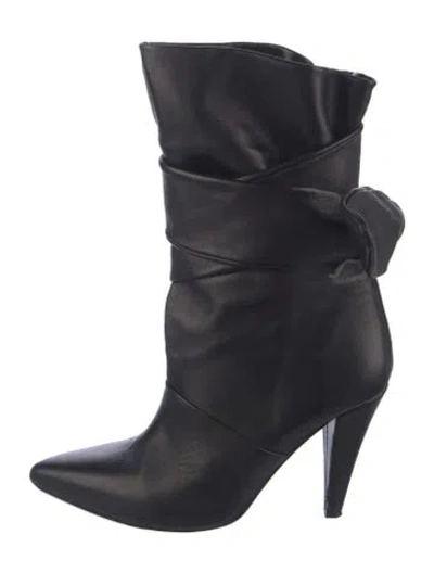 Pre-owned Iro Leather Boots In Blue