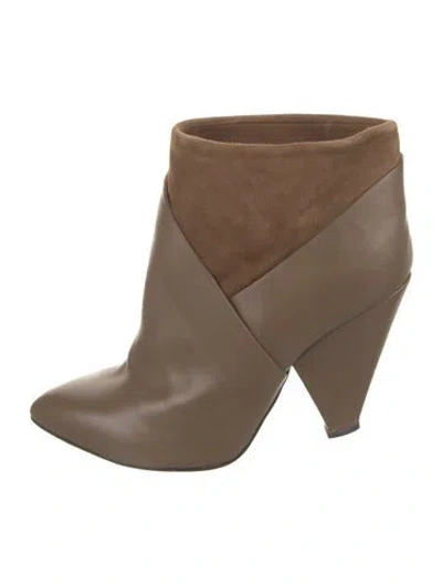 Pre-owned Iro Leather Boots In Brown