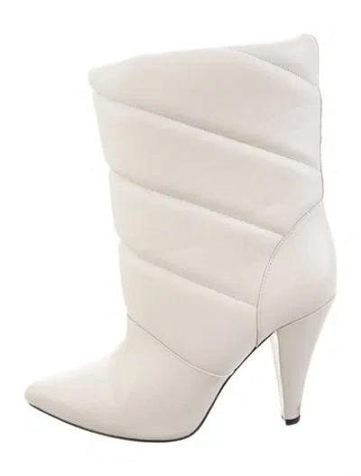 Pre-owned Iro Leather Boots In Neutral