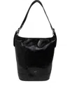 Iro Leather Bucket Bag In Black