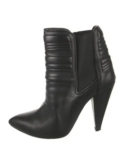 Pre-owned Iro Leather Chelsea Boots In Black