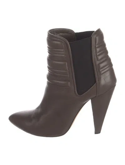 Pre-owned Iro Leather Chelsea Boots In Brown
