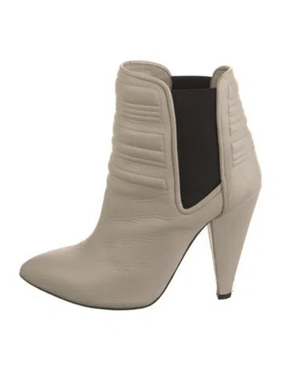 Pre-owned Iro Leather Chelsea Boots In Neutral