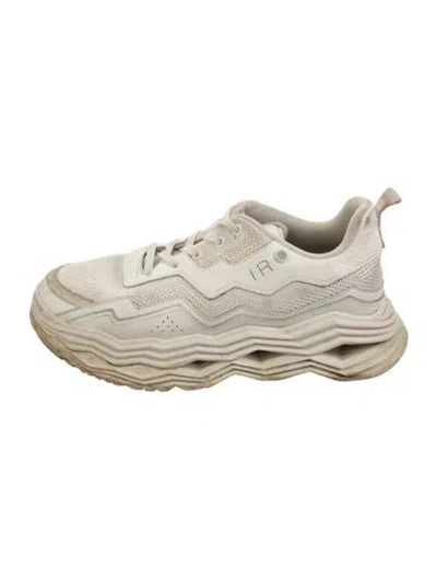 Pre-owned Iro Leather Chunky Sneakers In Multicolor