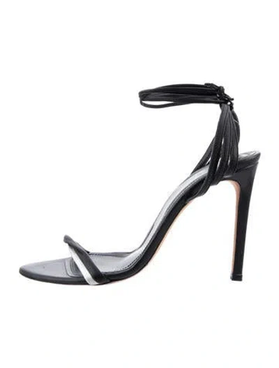 Pre-owned Iro Leather Sandals In Black