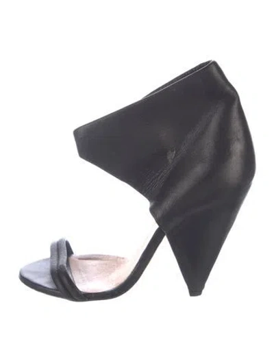 Pre-owned Iro Leather Sandals In Blue