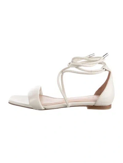 Pre-owned Iro Leather Sandals In Neutrals