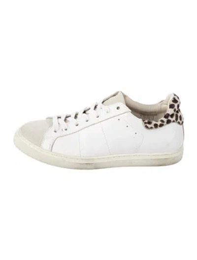 Pre-owned Iro Leather Sneakers In White