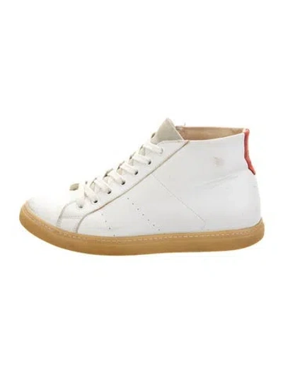 Pre-owned Iro Leather Sneakers In White