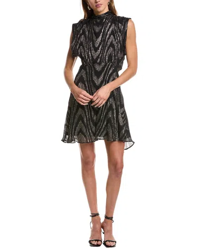 IRO LEVEN SILK-BLEND MINI DRESS