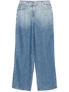 Iro Wide-leg Crystal Stud Trousers