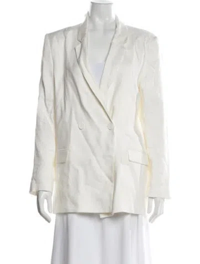 Pre-owned Iro Linen Blazer In Neutral