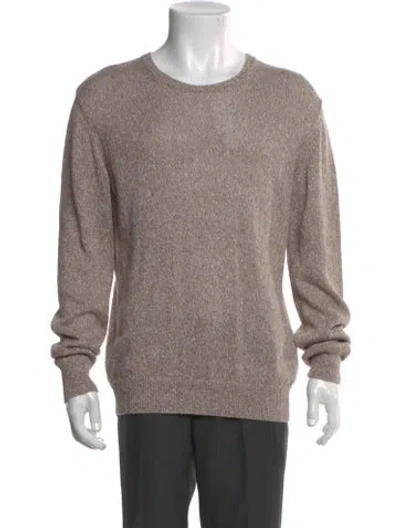 Pre-owned Iro Linen Crew Neck Pullover In Neutral