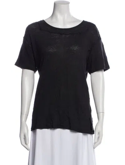 Pre-owned Iro Linen Crew Neck T-shirt In Green