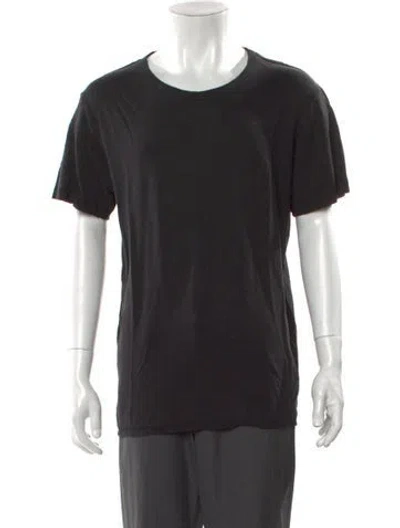 Pre-owned Iro Linen Crew Neck T-shirt W/ Tags In Blue