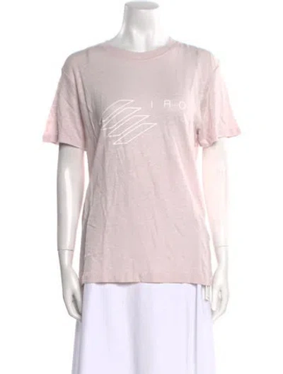 Pre-owned Iro Linen Crew Neck T-shirt W/ Tags In Pink