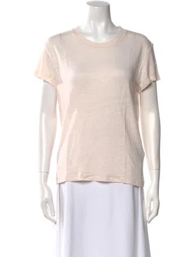 Pre-owned Iro Linen Scoop Neck Sweater W/ Tags In Neutral