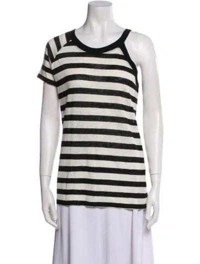 Pre-owned Iro Linen Striped Tank Top In Multi